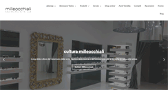 Desktop Screenshot of milleocchiali.com